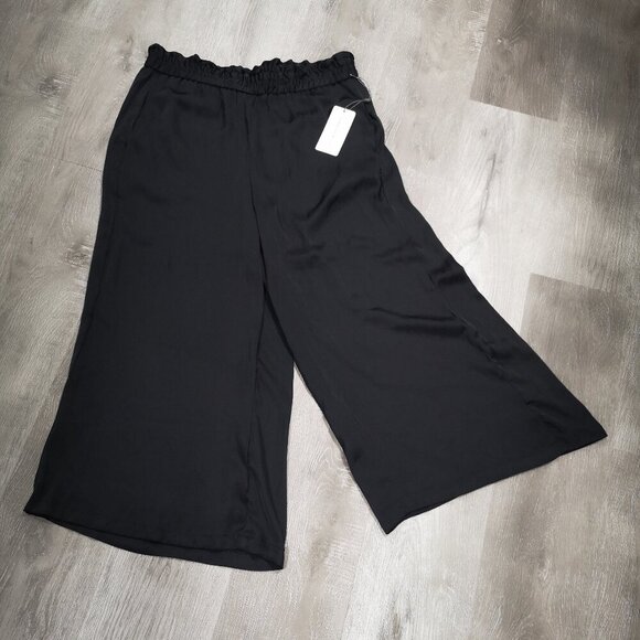 2 / $30.00 NWT Carolina Belle Montreal Ladies Hi Rise Wide Leg Size Medium Pants - Picture 2 of 10